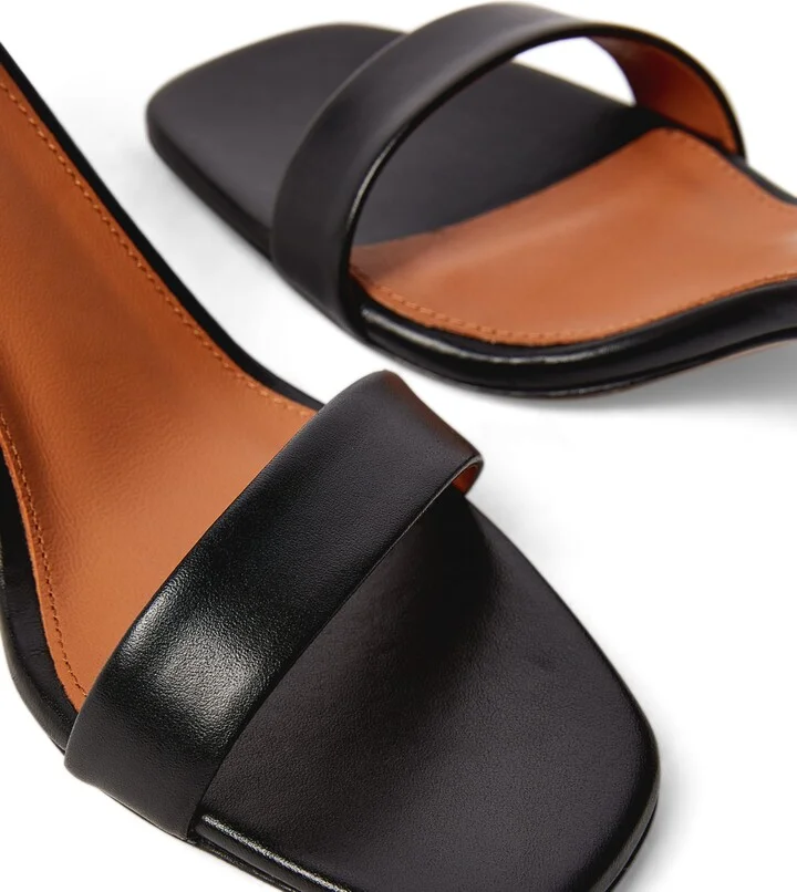 Maje Leather Chain-Detail Sandals 50 - Image 5