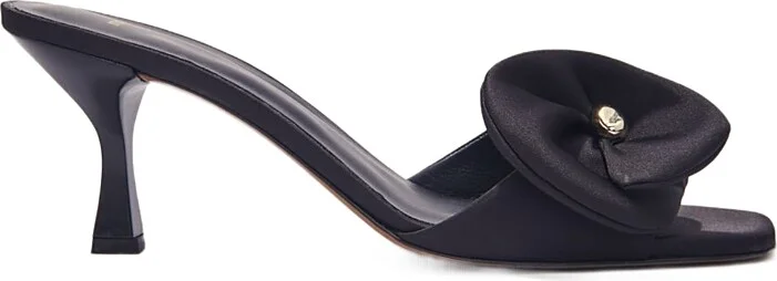 Maje Women's Flower Mules