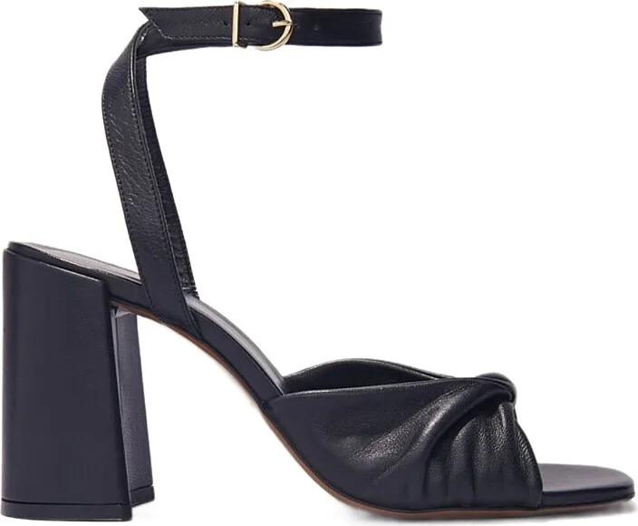 Maje Women's Plain Leather Sandals