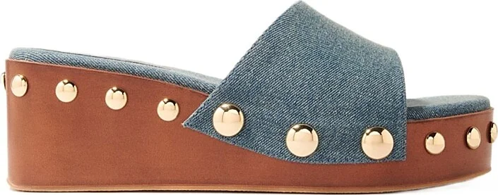 Maje Women's Studded Platform Sandals