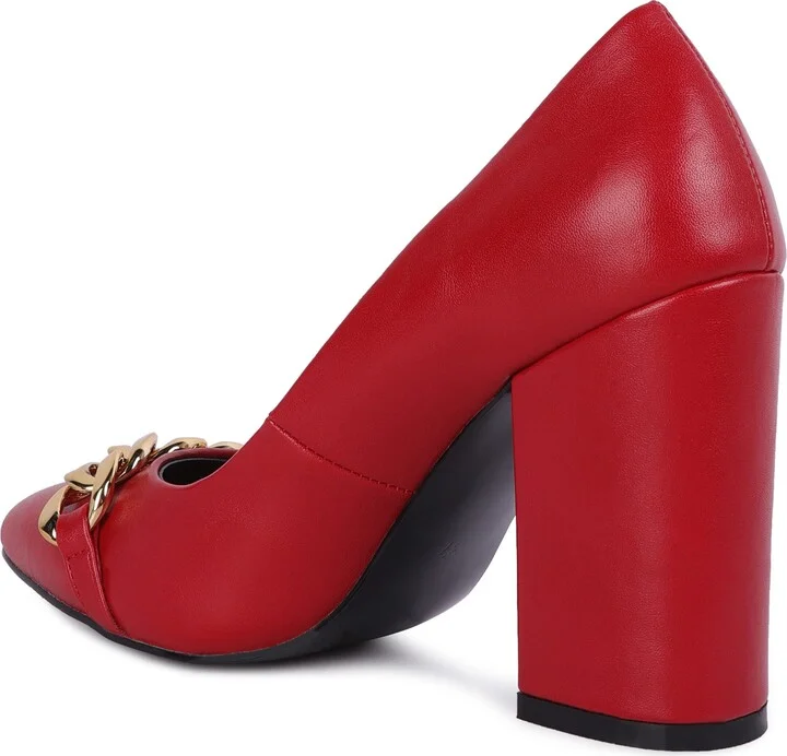 Majesty Block Heel Pump - Image 2