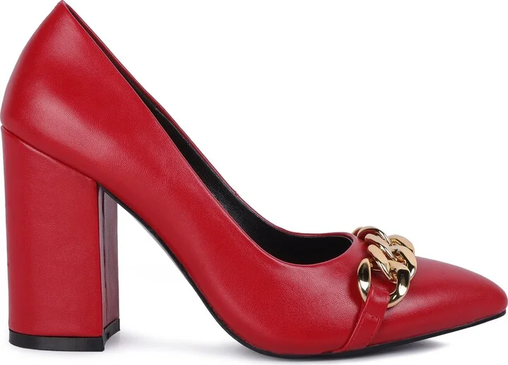 Majesty Block Heel Pump - Image 5