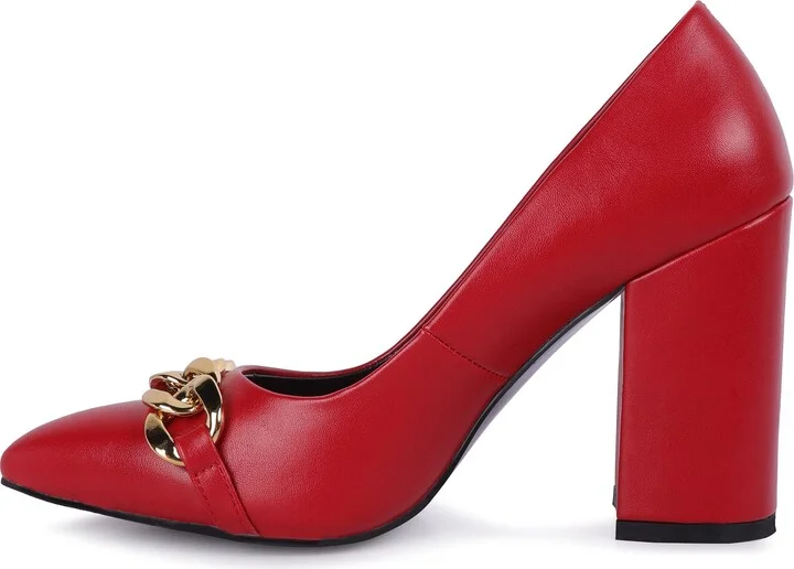 Majesty Block Heel Pump - Image 9