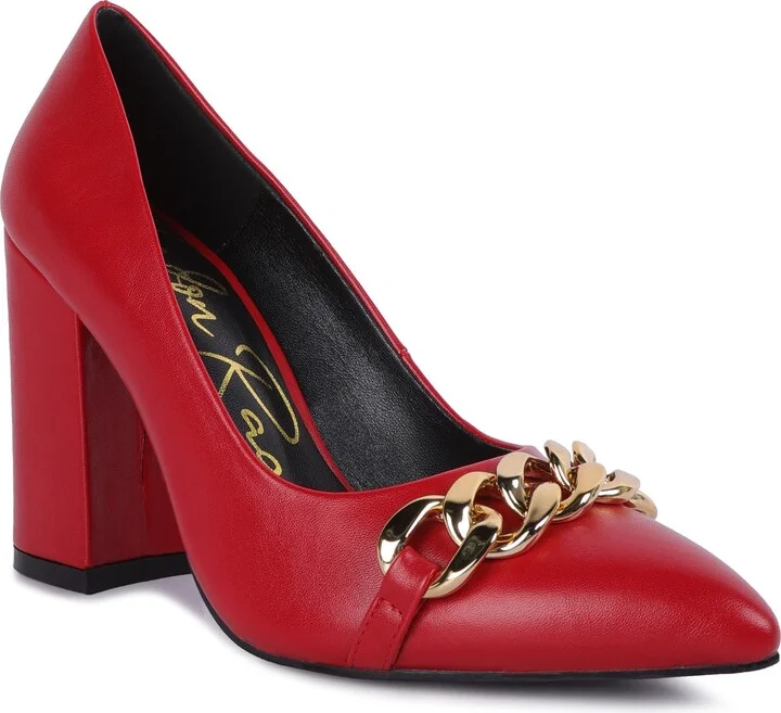 Majesty Block Heel Pump