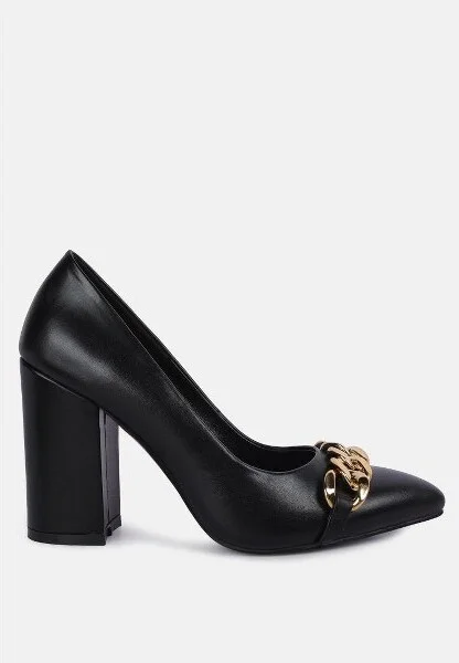 Majesty Block Heel Pumps Women - Image 4
