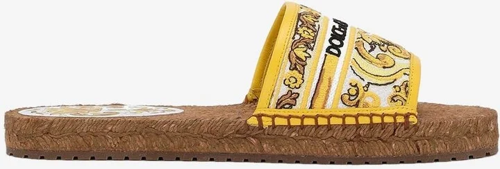 Majolica Embroidery Espadrilles