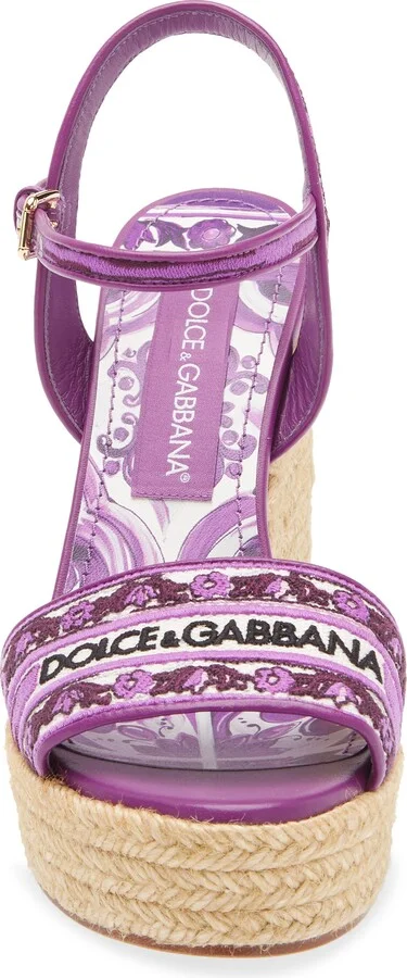 Majolica Espadrille Wedge Sandal - Image 4
