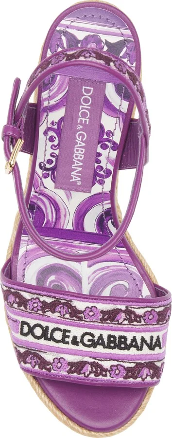 Majolica Espadrille Wedge Sandal - Image 5
