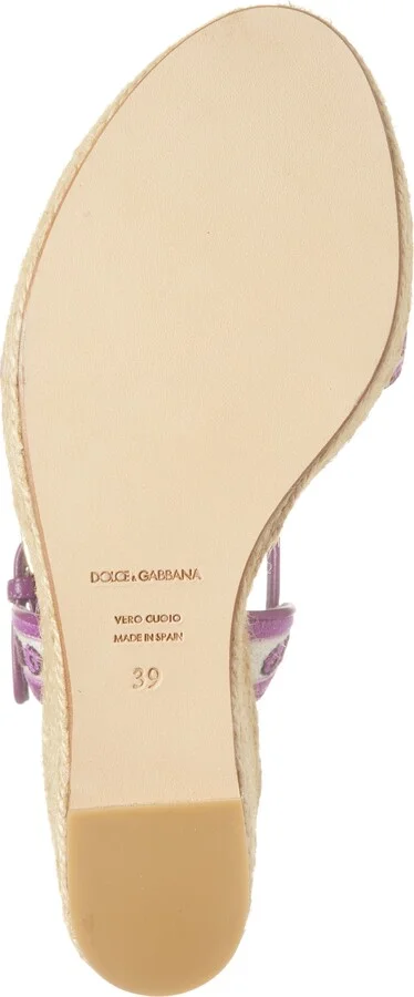 Majolica Espadrille Wedge Sandal - Image 6