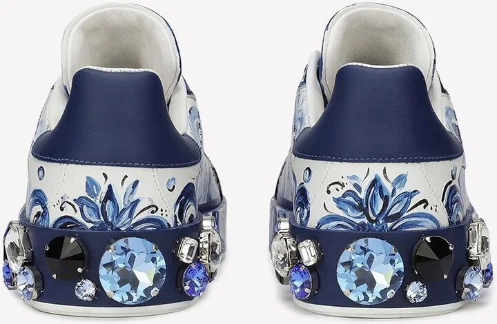 Majolica Print Portofino Sneakers - Image 2