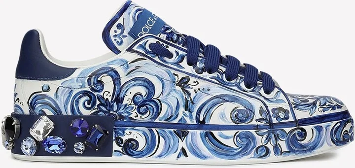 Majolica Print Portofino Sneakers