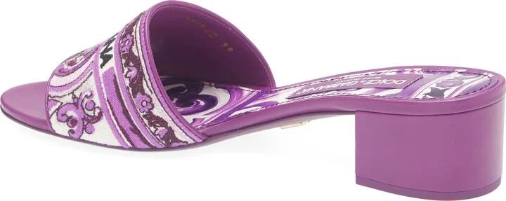 Majolica Slide Sandal - Image 2