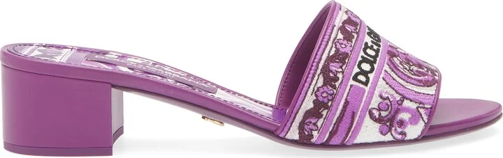 Majolica Slide Sandal - Image 3