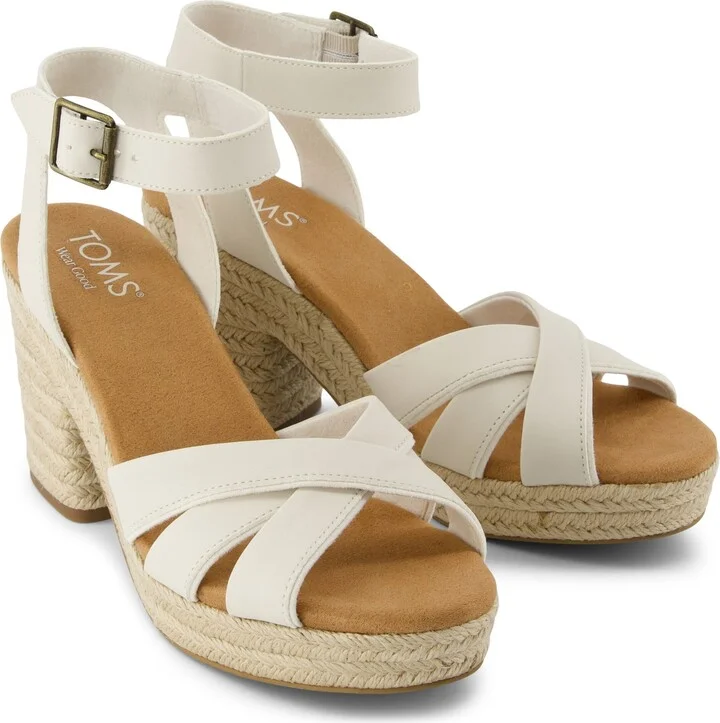 Majorca Rope Strappy Platform Sandal Light Sand Leather - Image 4