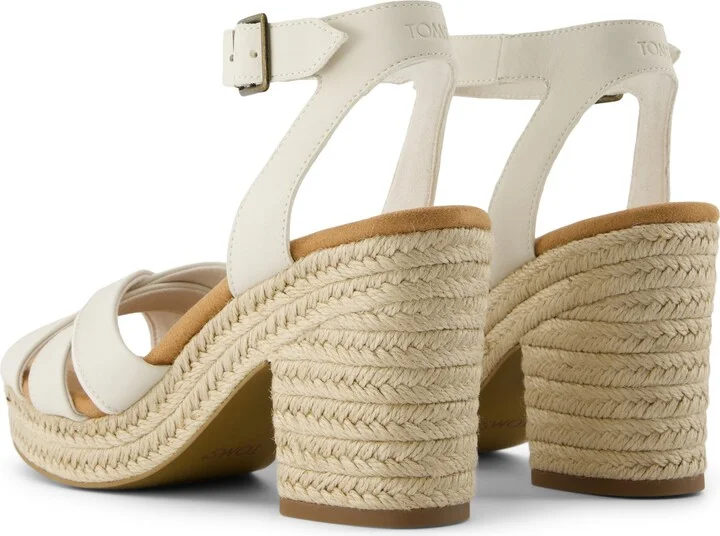 Majorca Rope Strappy Platform Sandal Light Sand Leather - Image 5