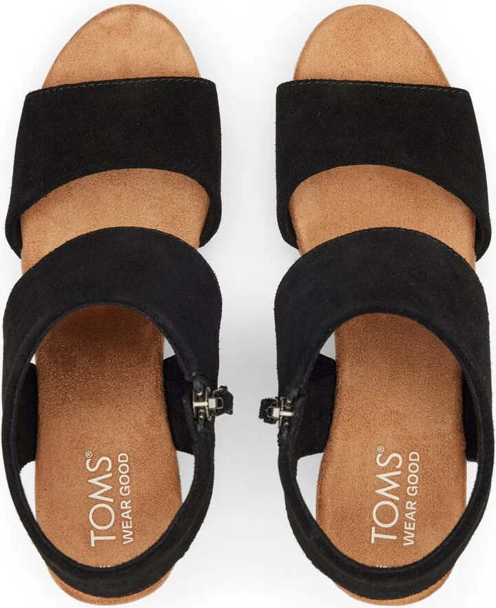 Majorca Suede Platform Cork Sandal - Image 6