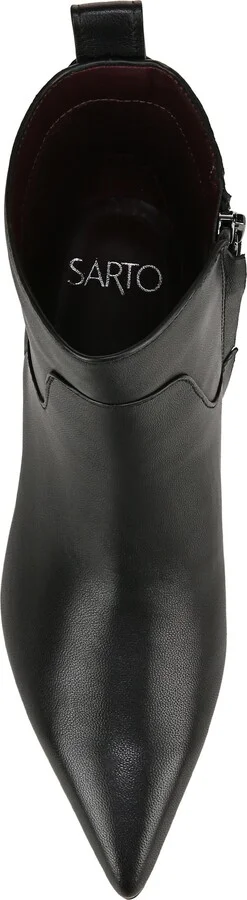 Mala Pointed Toe Kitten Heel Bootie - Image 5