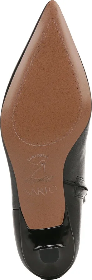 Mala Pointed Toe Kitten Heel Bootie - Image 6