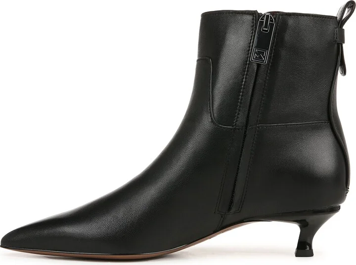 Mala Pointed Toe Kitten Heel Bootie - Image 8