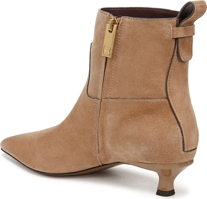 Mala Pointed Toe Kitten Heel Bootie - Image 11