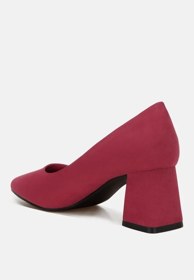 Malai Block Heel Pumps - Image 6