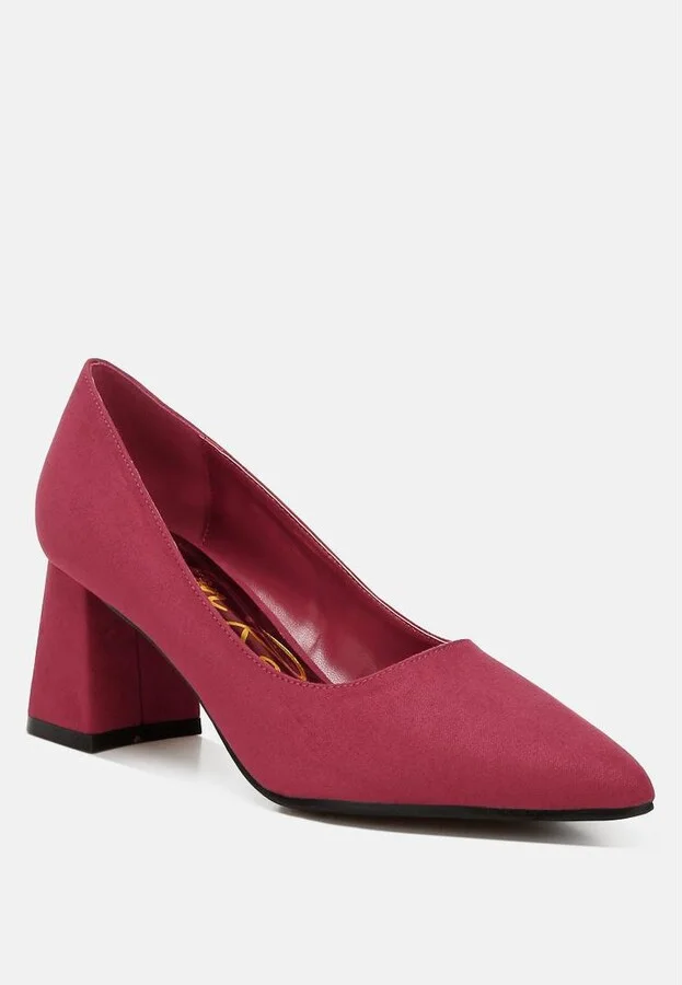Malai Block Heel Pumps - Image 7