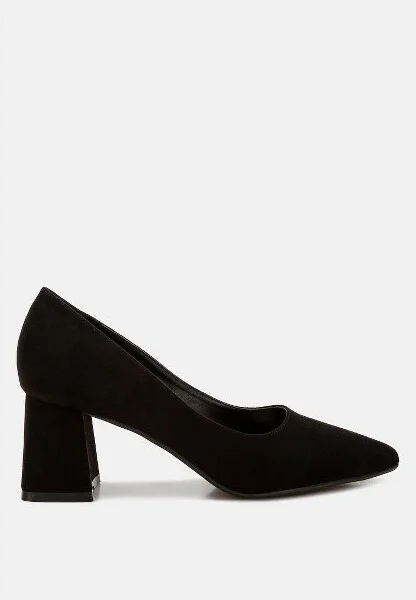 Malai Block Heel Pumps Women
