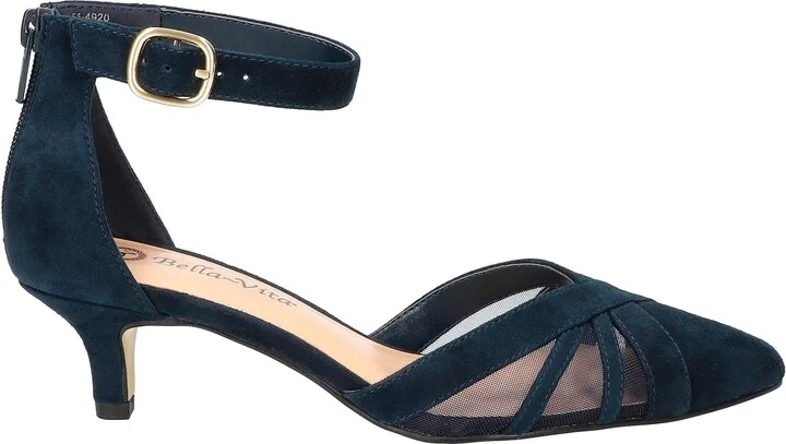 Malani Pointed Toe Kitten Heel Pump - Image 9
