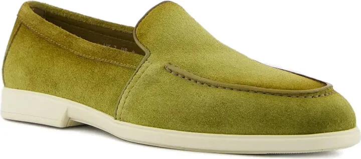 Malibu almond-toe leather loafers - Image 2