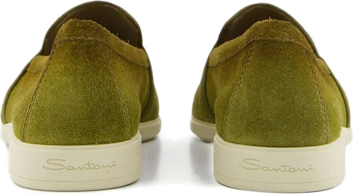 Malibu almond-toe leather loafers - Image 4