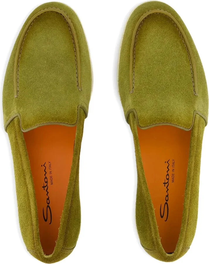 Malibu almond-toe leather loafers - Image 5