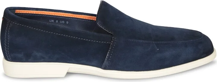 Malibu Blue Suede Loafer