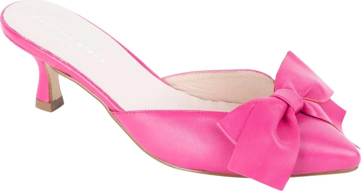 Malibu Kitten Heel Mule