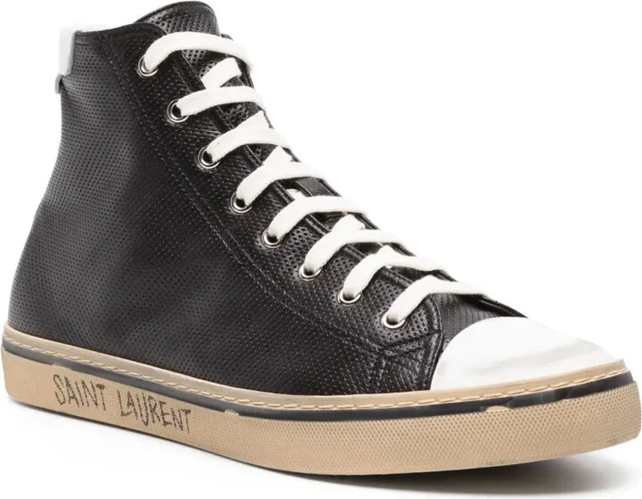 Malibu lace-up leather sneakers - Image 2