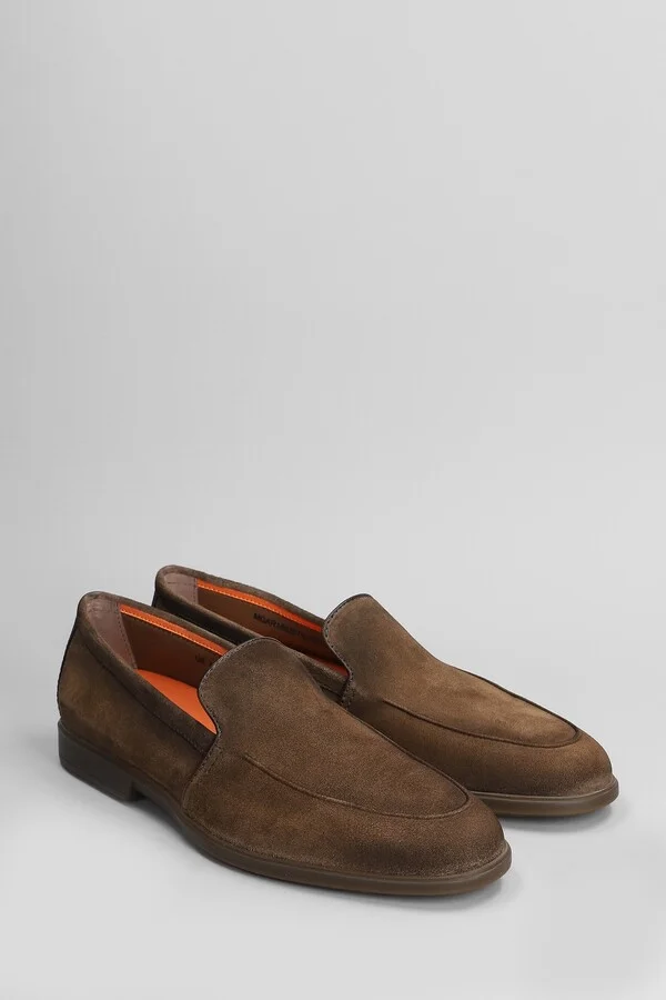 Malibu Loafers In Taupe Suede - Image 2
