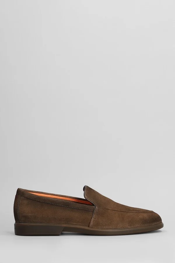 Malibu Loafers In Taupe Suede