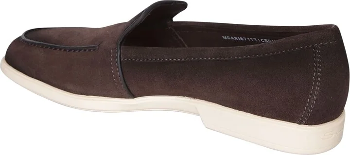 Malibu Rubber Suede Loafer In Brown - Image 3