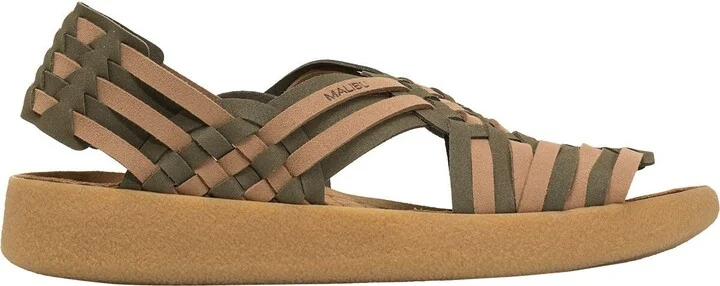 Malibu Sandals Canyon Suede Vegan Leather Rub Sandal