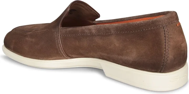 Malibu Suede Brown Loafer - Image 3