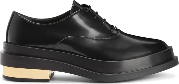 Malick almond-toe lace-up shoes