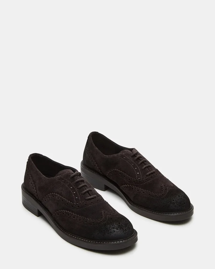 Malin Chocolate Brown Suede - Image 2