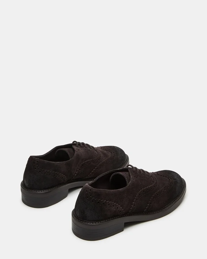 Malin Chocolate Brown Suede - Image 5