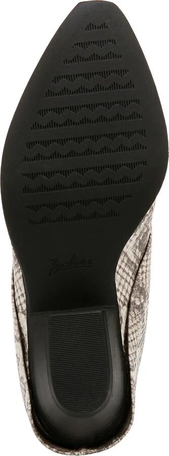 Malina Snake Embossed Western Bootie - Image 7
