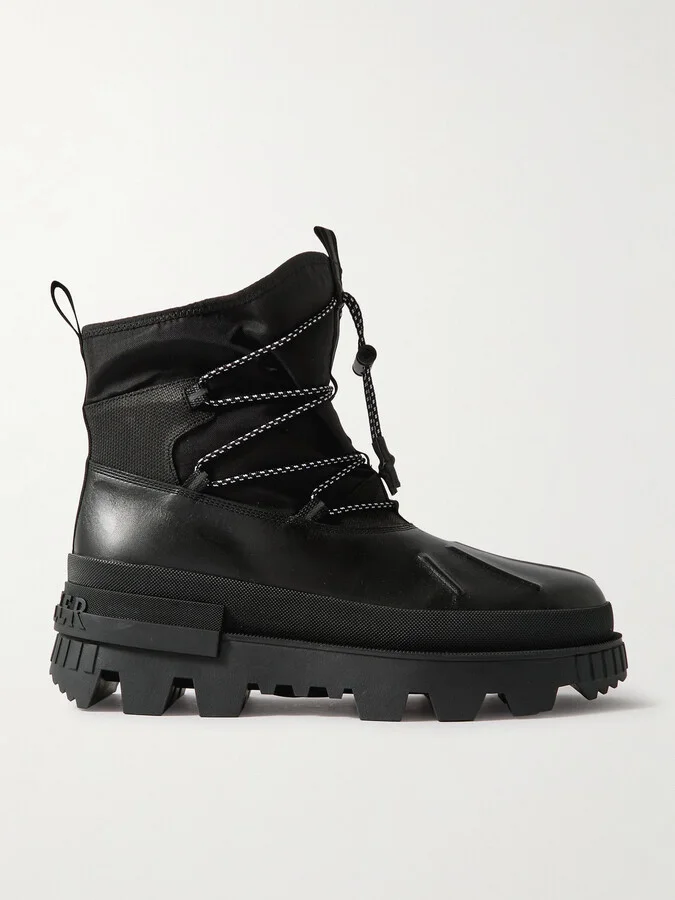 Mallard Nylon and Leather Boots