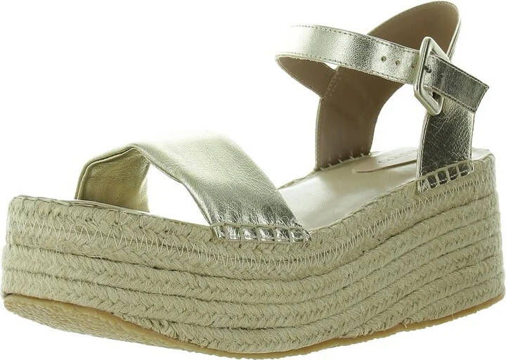 Mallorca Womens Solid Leather Platform Heels