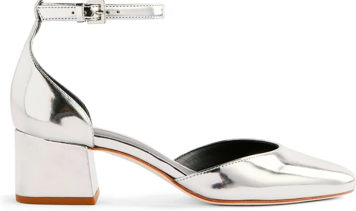 Mallori Metallic Ankle Strap Pump - Image 2