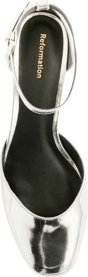 Mallori Metallic Ankle Strap Pump - Image 3