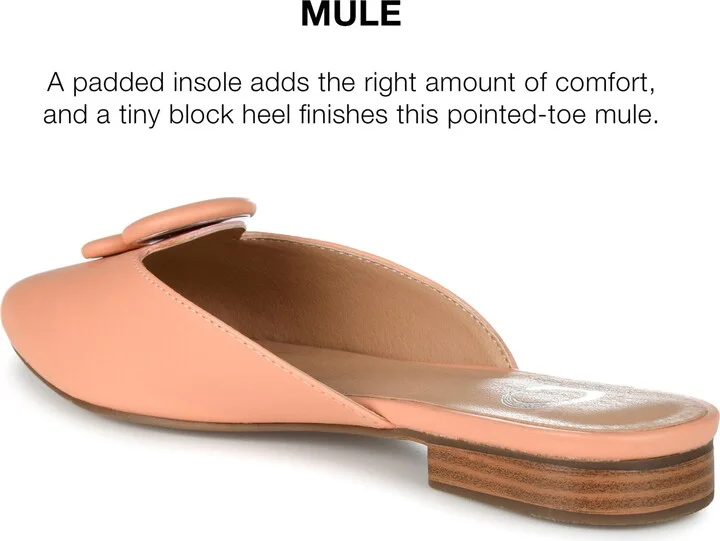 Mallorie Almond Toe Mule - Image 8