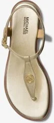 Mallory Metallic T-Strap Sandal - Image 4
