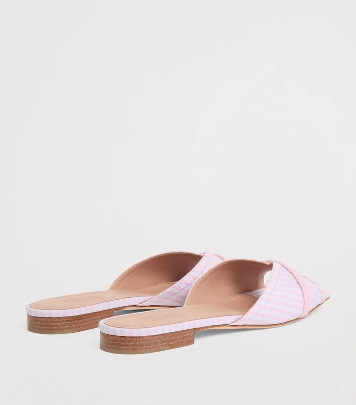 Malone Souliers Cotton-Leather Perla Sandals - Image 4